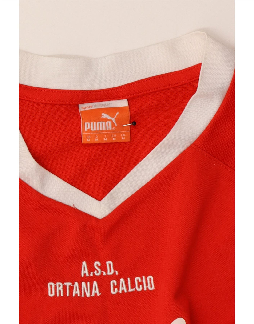 Męska koszulka z grafiką Puma Top w kolorze średnio czerwonym