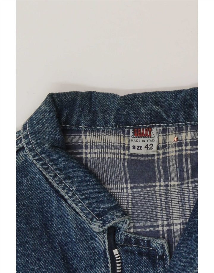 Kurtka dżinsowa damska vintage IT 42 Medium Blue Cotton