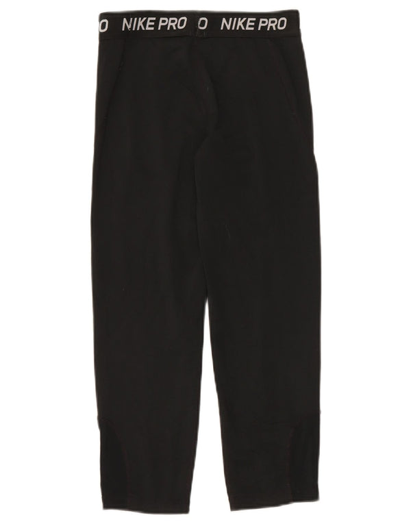Damskie legginsy Nike Graphic UK 4 XS, czarne, poliestrowe
