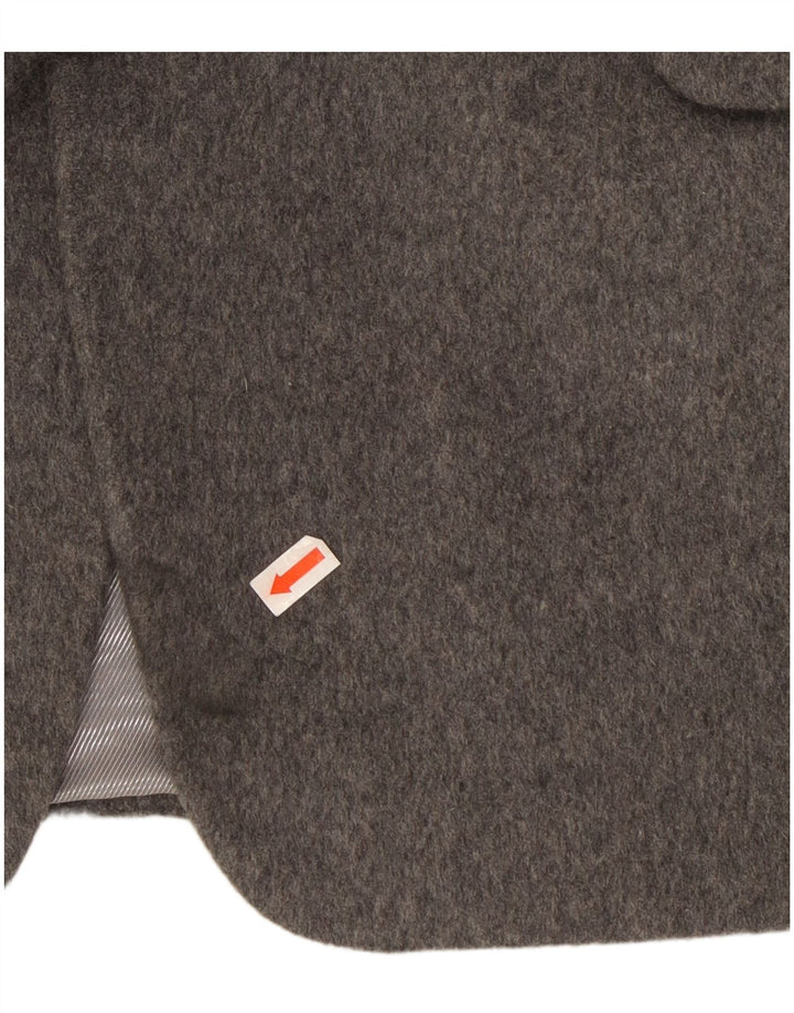 LANIFICIO DEL CASENTINO Męska marynarka zapinana na 3 guziki, UK 38, średnioszara