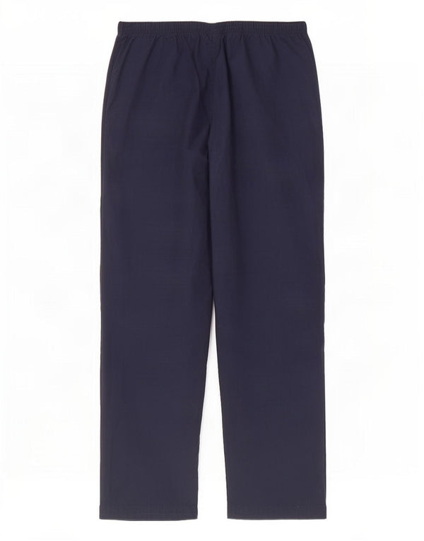 Nike Womens Tracksuit Trousers UK 14/16 Large Navy Blue Polyester
