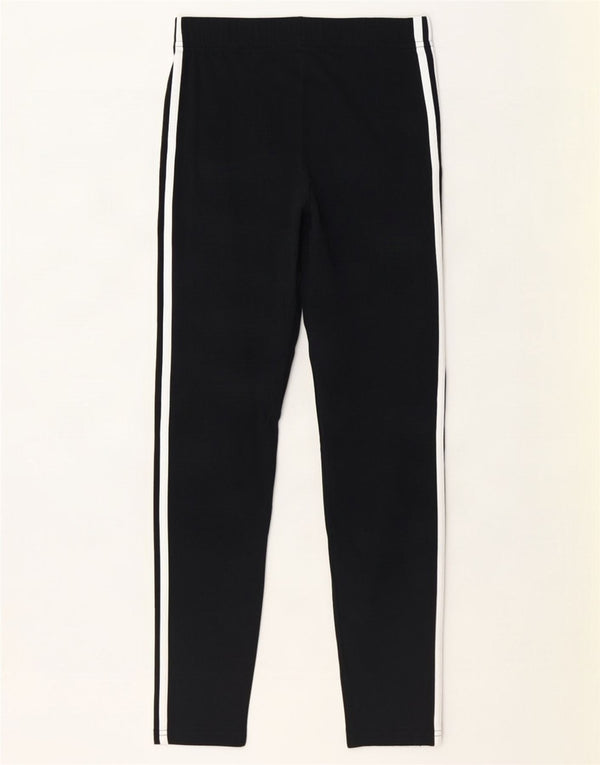 Legginsy Adidas Dziewczęce 13-14 Lat Czarne Bawełniane