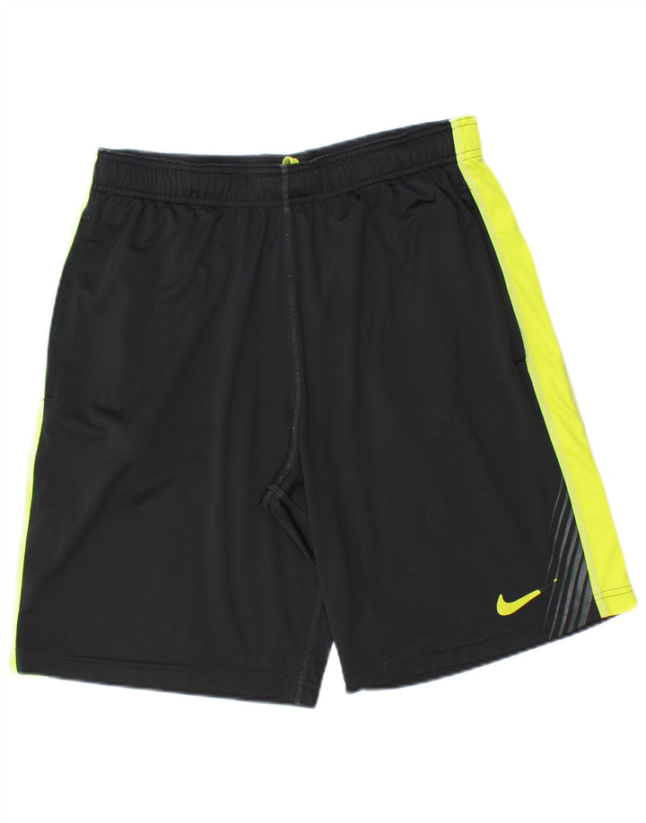 Męskie spodenki sportowe Nike, mały, czarny, poliestrowy blok kolorów