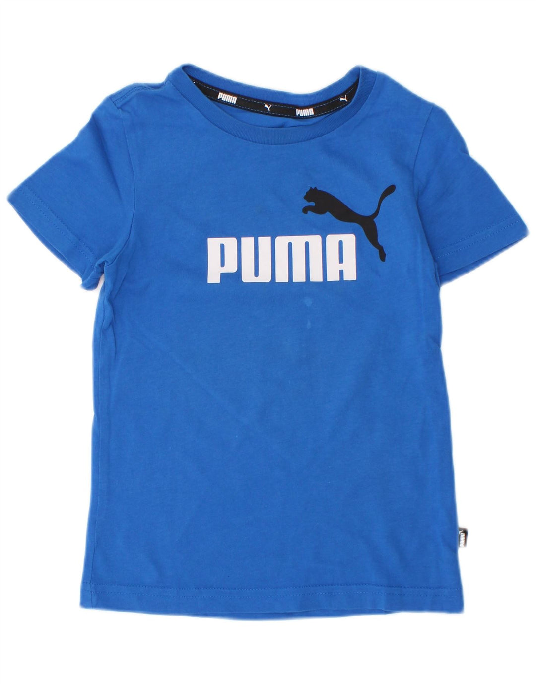 Chłopięca koszulka z grafiką Puma, 3-4 lata, niebieska