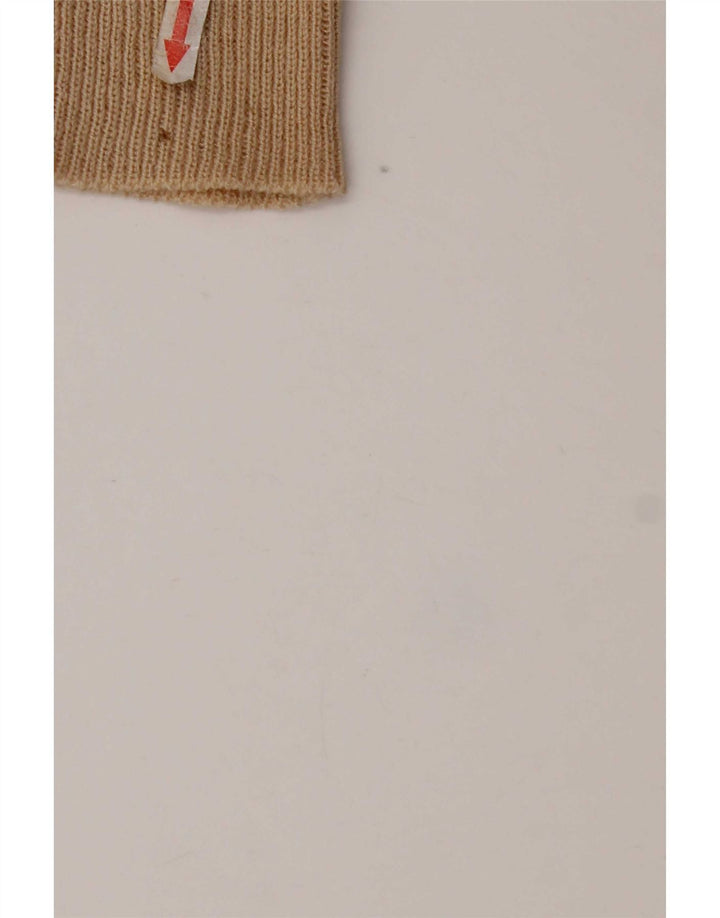 Sweter damski w stylu vintage IT 44 Średni beż Angora