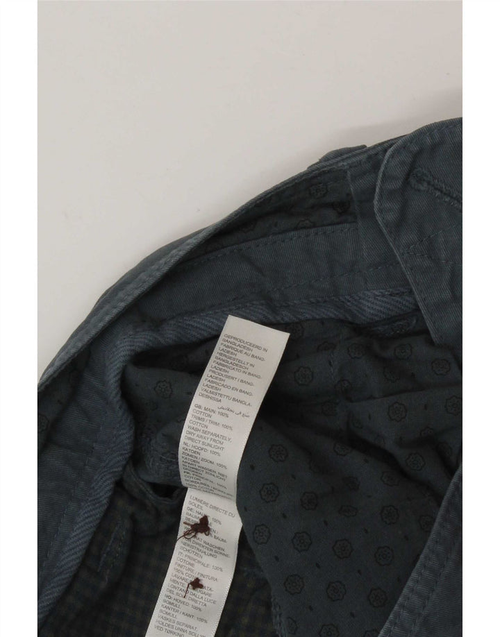 Męskie spodenki chino Fat Face Medium W30 Blue Cotton
