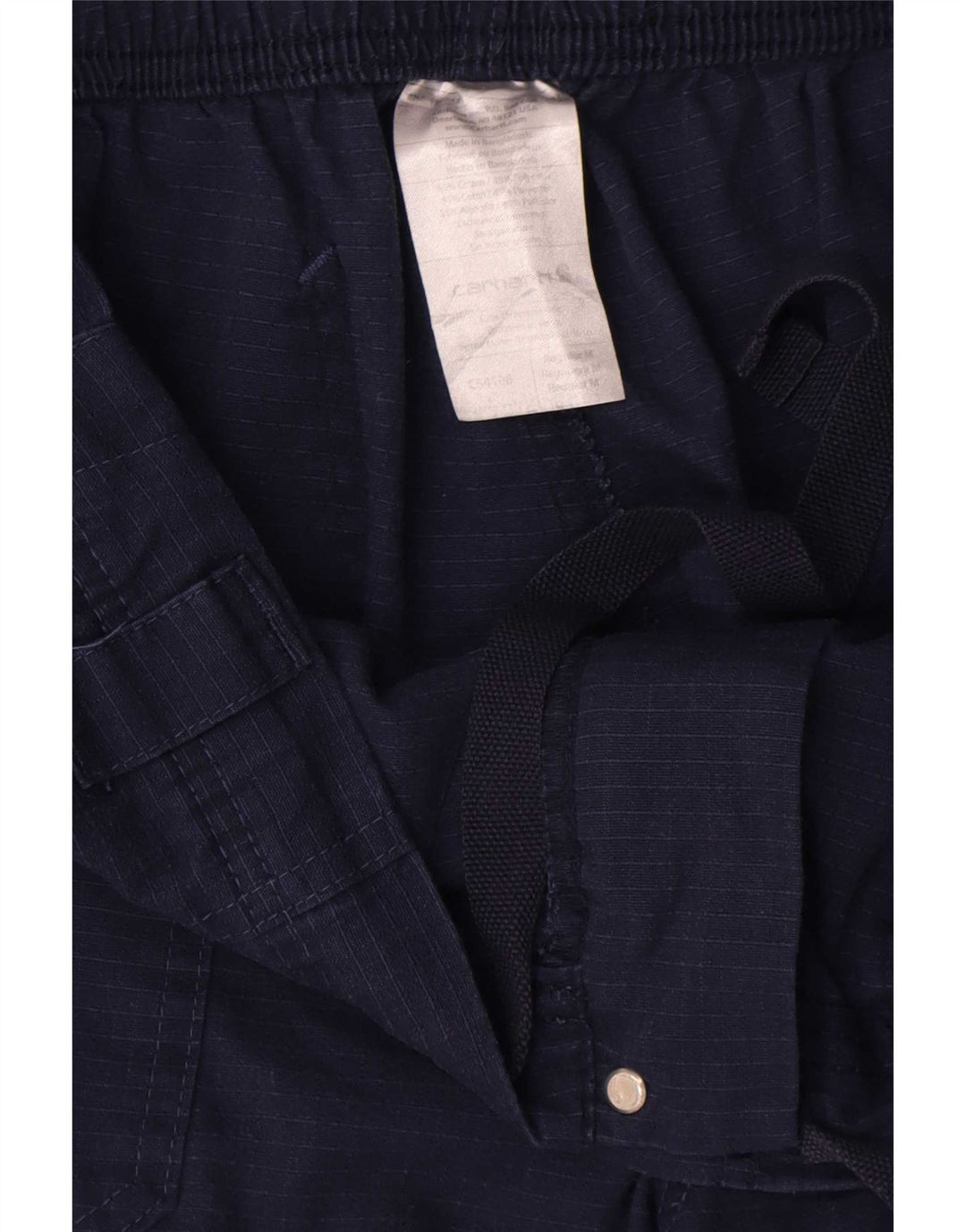 Spodnie damskie Carhartt Straight Cargo Medium W30 L30 Granatowa bawełna