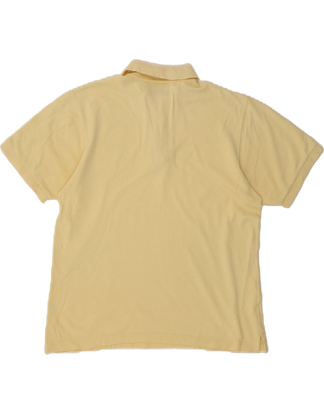 CHAMPION Mens Polo Shirt Medium Yellow Cotton Vintage Champion and Second-Hand Champion from Messina Hembry 