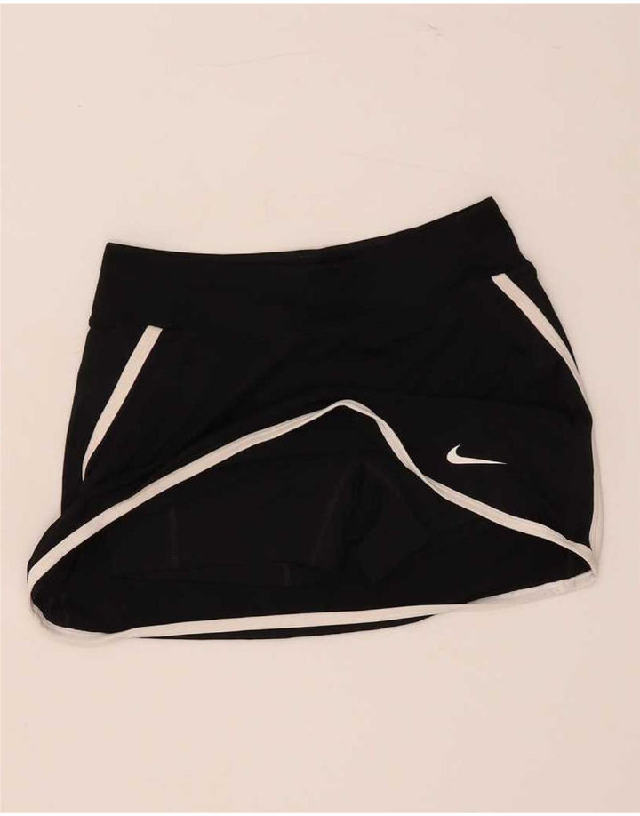 Nike Damskie Dri Fit Skort UK 10 Mały Czarny Poliester