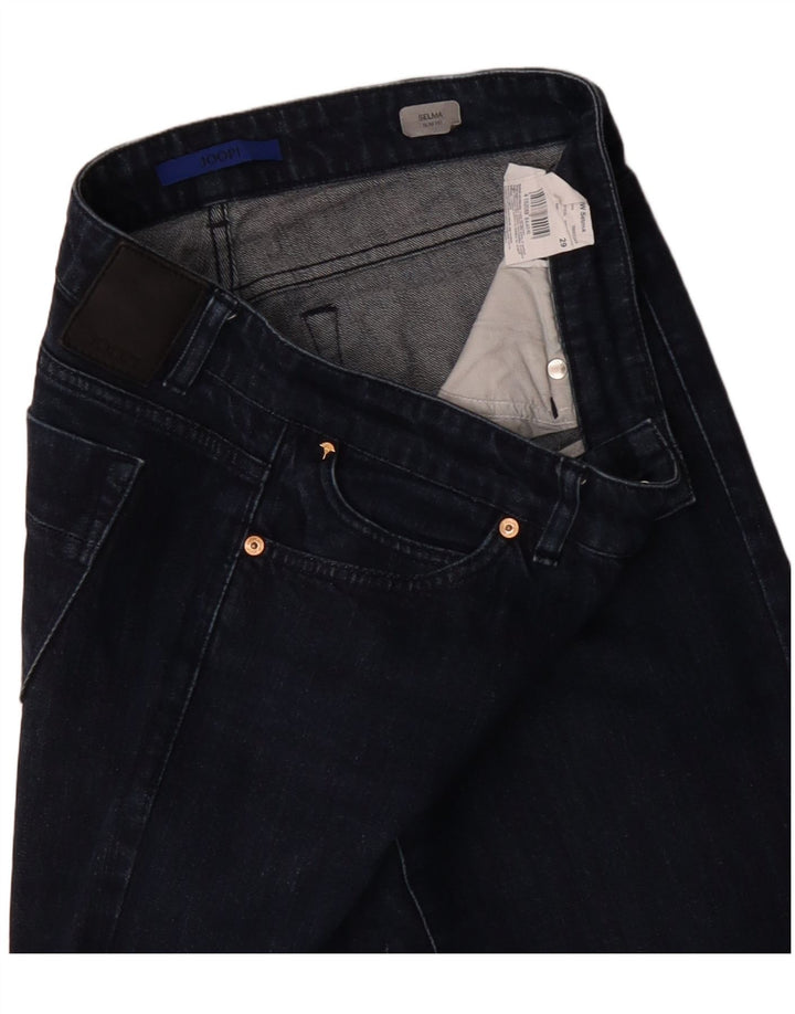 Damskie jeansy JOOP Selma Slim Fit W29 L25 Granatowa bawełna