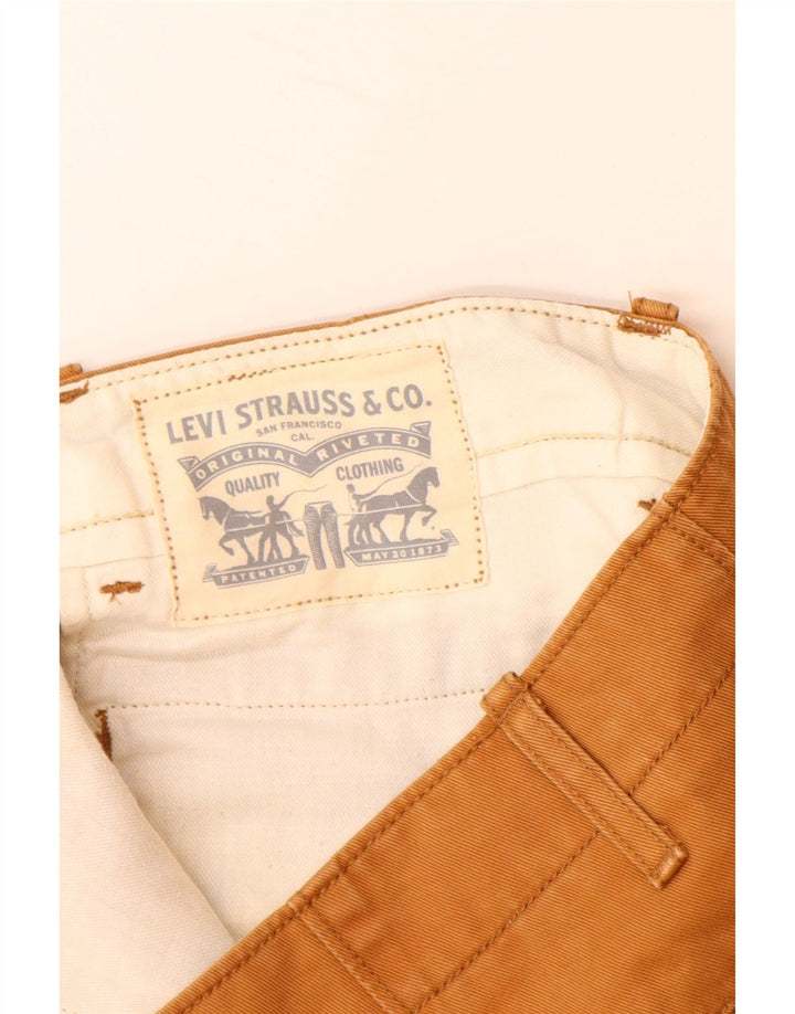 Męskie spodenki Chino LEVI'S W34, duże, brązowe, bawełniane