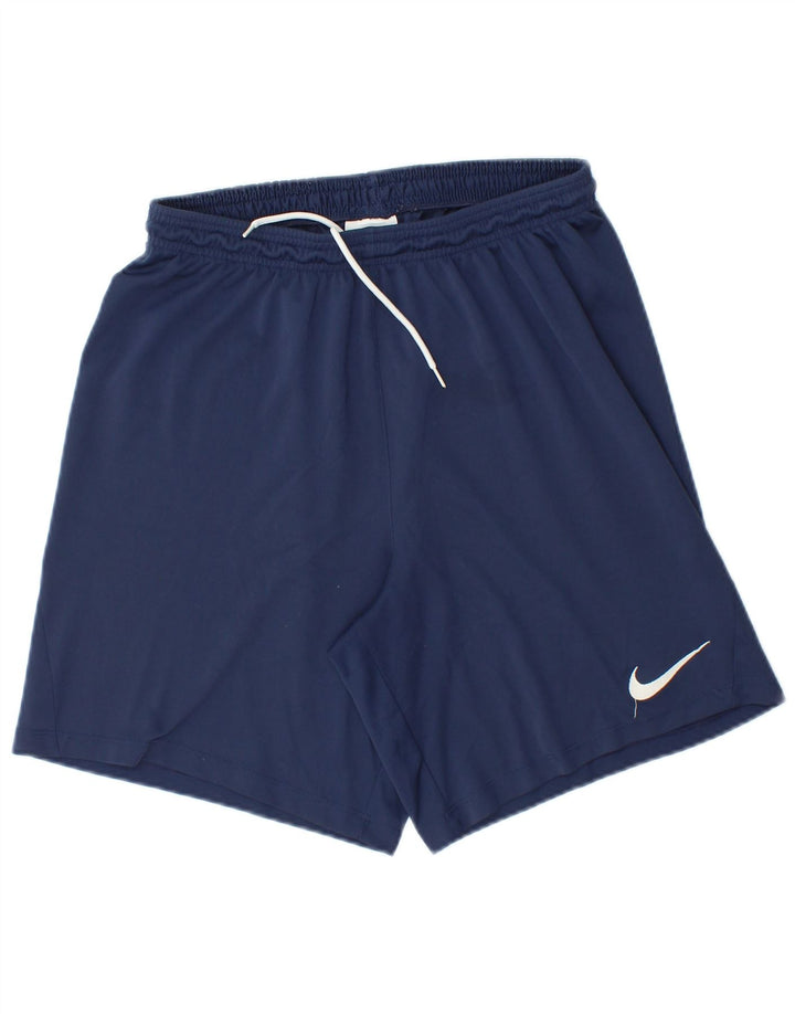 Męskie spodenki sportowe Nike Dri Fit, duże, granatowe
