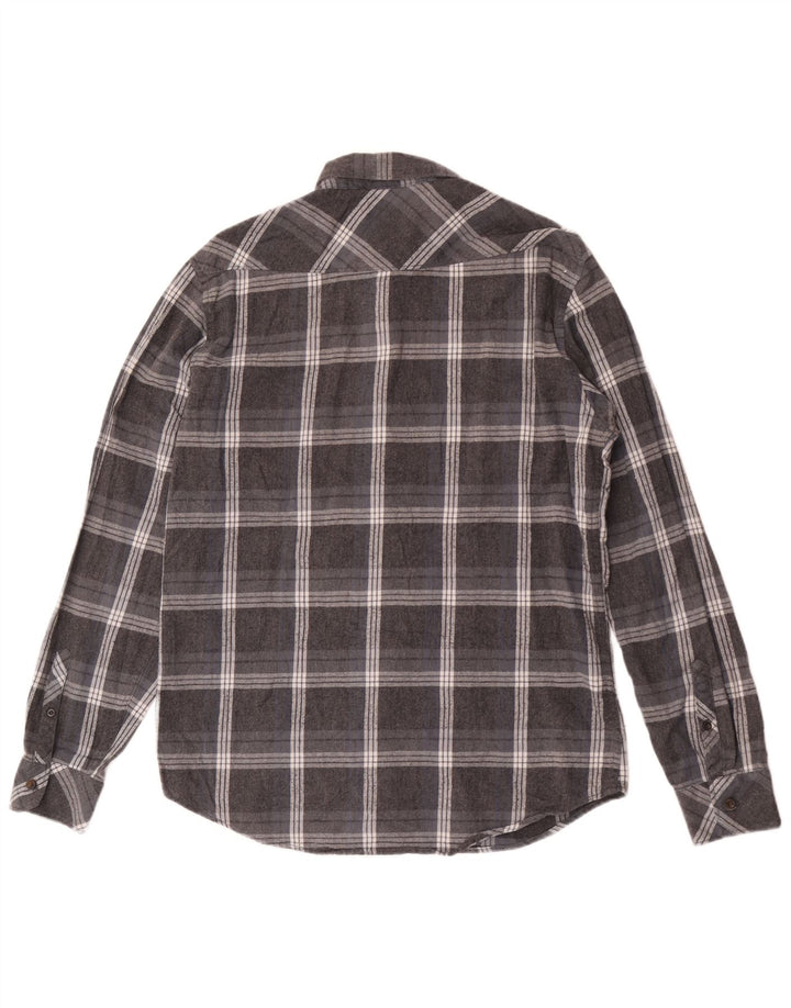 Męska koszula flanelowa Billabong, duża, szara, bawełniana w kratę