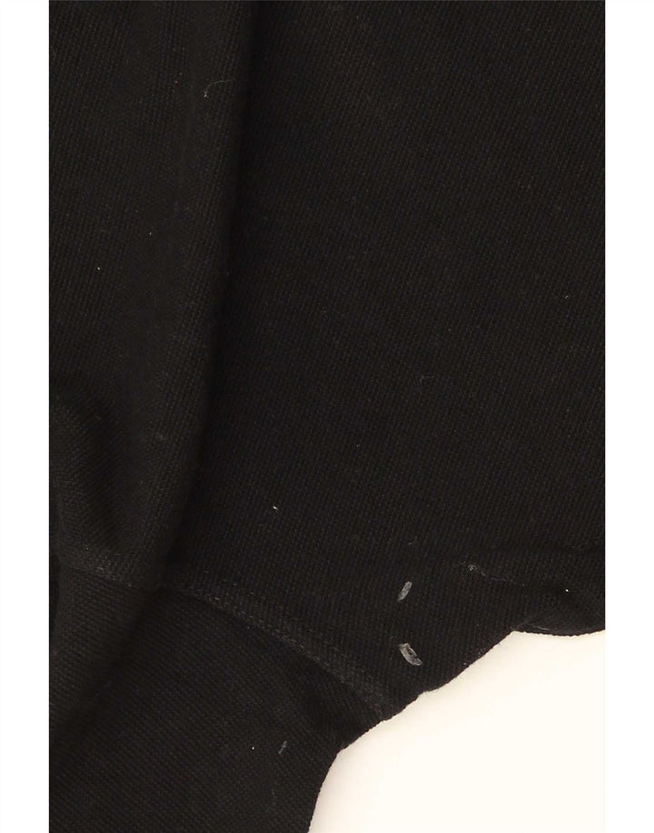 Męska koszulka polo Fred Perry, średnia czarna, bawełniana