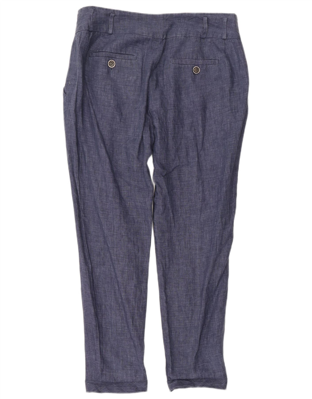 Spodnie damskie Zara Pegged Chino Medium W28 L28 Granatowe