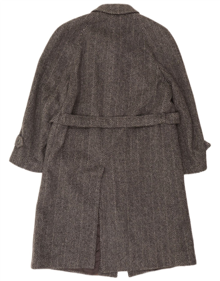 Płaszcz męski Vintage IT 52 XL Szary w jodełkę