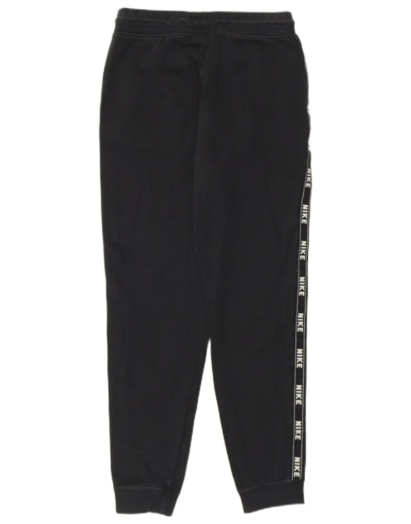 Damskie spodnie dresowe Nike Graphic Joggers UK 10 Małe, czarne, bawełniane