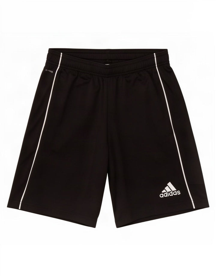 Męskie spodenki sportowe Adidas Climalite, małe, czarne, poliestrowe