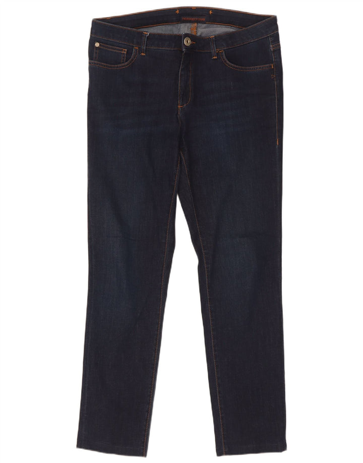 Jeansy damskie Trussardi W33 L30 granatowe
