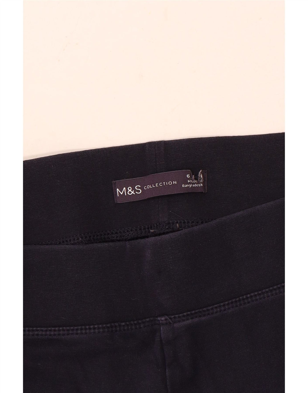 Damskie spodnie dresowe MARKS & SPENCER UK 6 XS granatowe