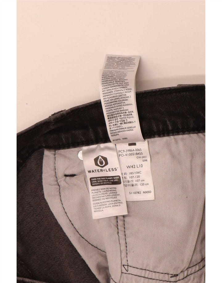 Męskie spodenki jeansowe Levi's 405 W42 2XL Szara bawełna