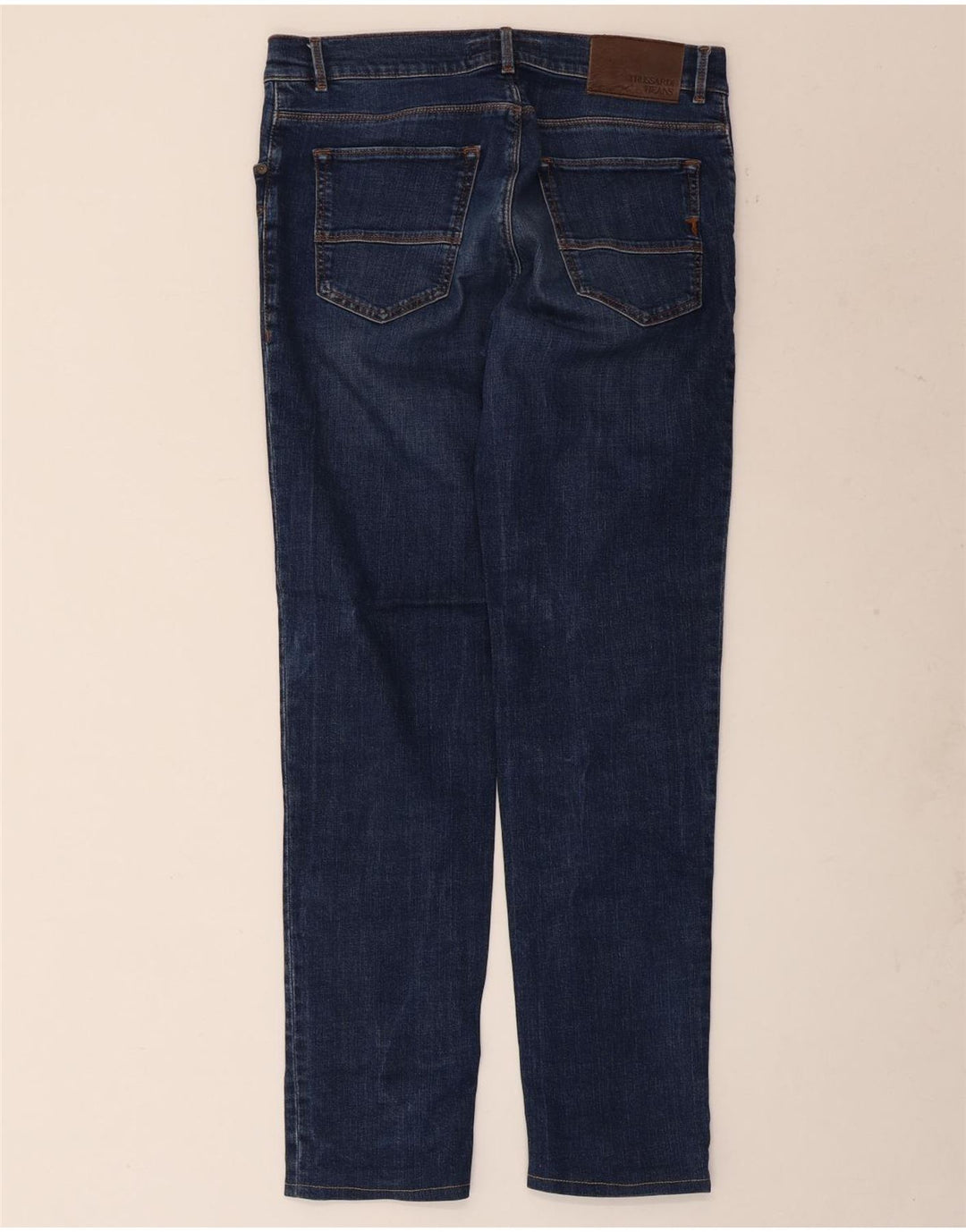 Męskie jeansy slim fit TRUSSARDI W33 L30 Niebieskie, bawełniane