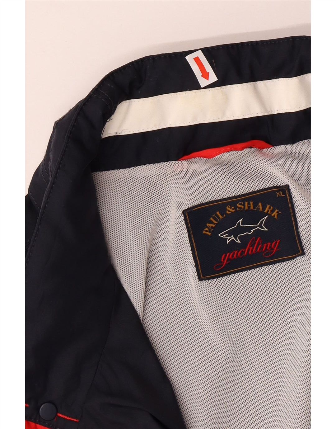 Męska kurtka przeciwdeszczowa PAUL & SHARK Yachting UK 42 XL granatowa