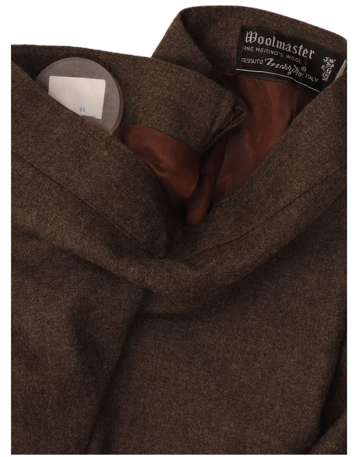 Vintage damska spódnica ołówkowa IT 40 Small W26 Szara wełna