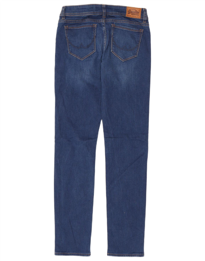 Damskie jeansy Superdry Imogen Slim W26 L32 Niebieskie, bawełniane