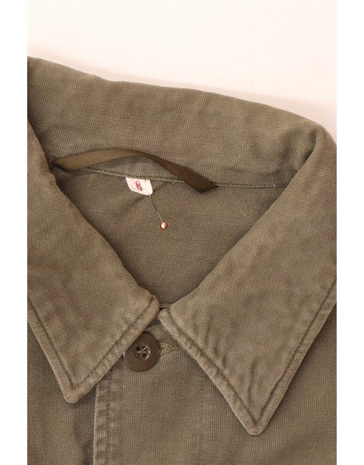 Męska kurtka wojskowa Vintage UK 40 Large Khaki