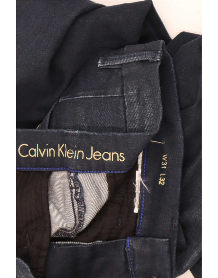 Męskie jeansy Calvin Klein W31 L32 granatowe