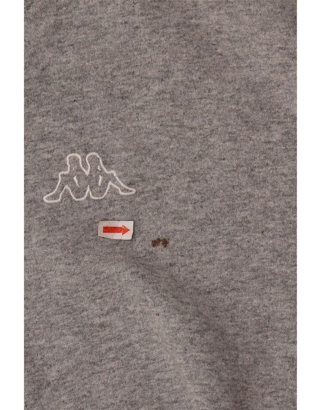 Damski krótki top Kappa z długim rękawem, UK 18 XL, szary