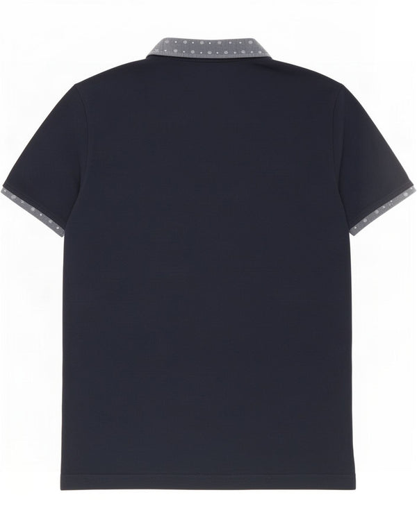 Męska koszulka polo Penguin Heritage Slim Fit XL, bawełniana w kolorze granatowym