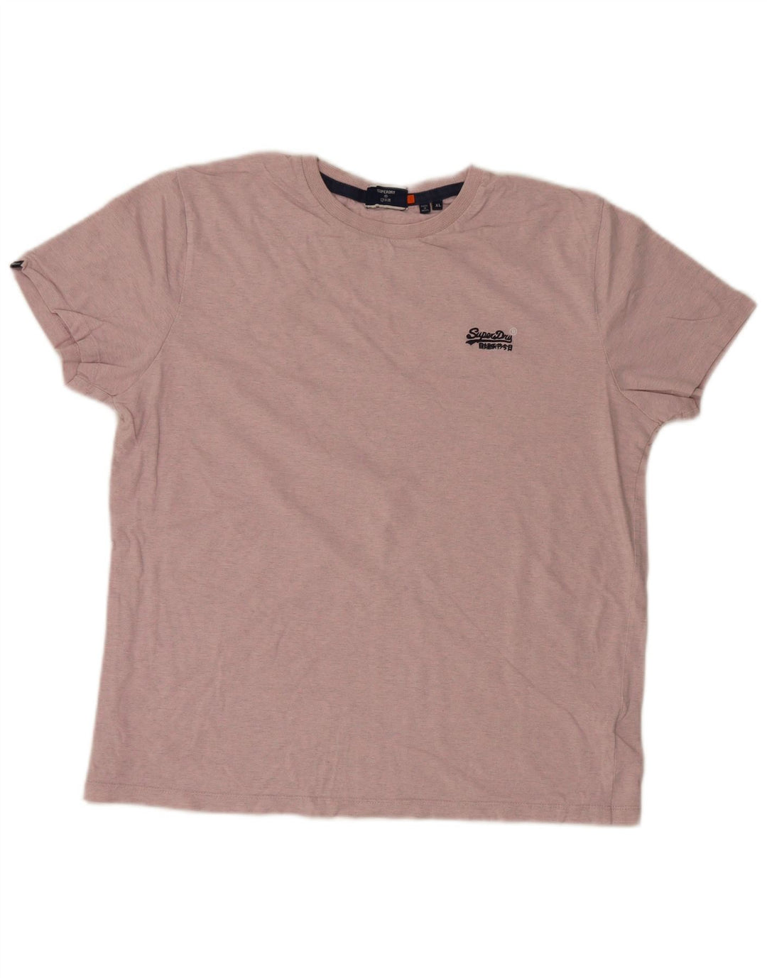 T-shirt męski Superdry XL, różowy, bawełniany