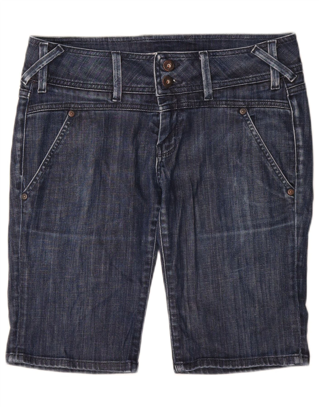 Damskie spodenki jeansowe PEPE Jeans W31 Średni granat, bawełna