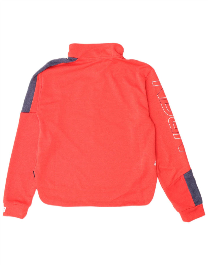 Damski dres z grafiką NEW BALANCE Top UK 10 Small Orange