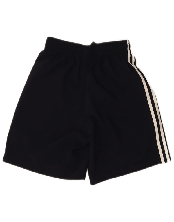 Damskie spodenki sportowe Adidas UK 4 XS granatowe, poliestrowe