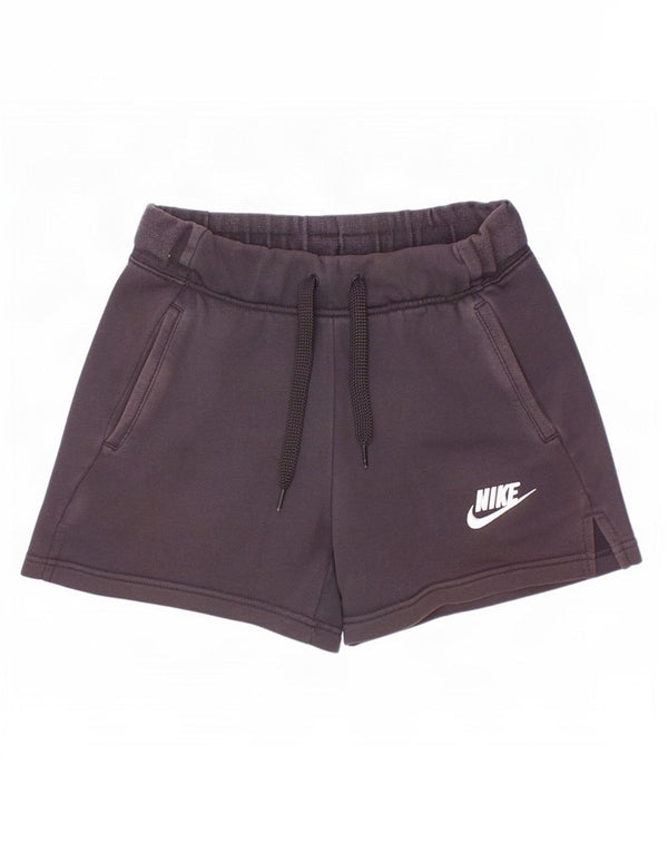 Spodenki sportowe dziewczęce Nike o standardowym kroju, 10-11 lat, średnie, czarne, bawełniane