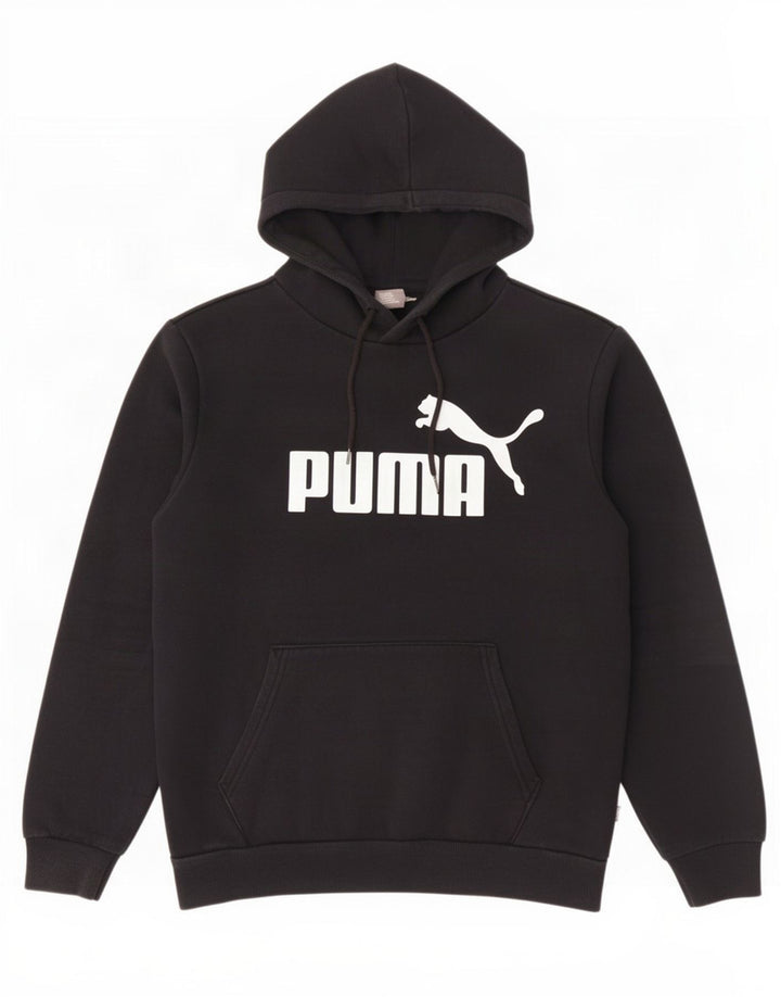 Męska bluza z kapturem Puma z grafiką, mała czarna