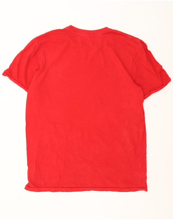 T-shirt męski Nike Top UK 42/44, duży, czerwony, bawełniany