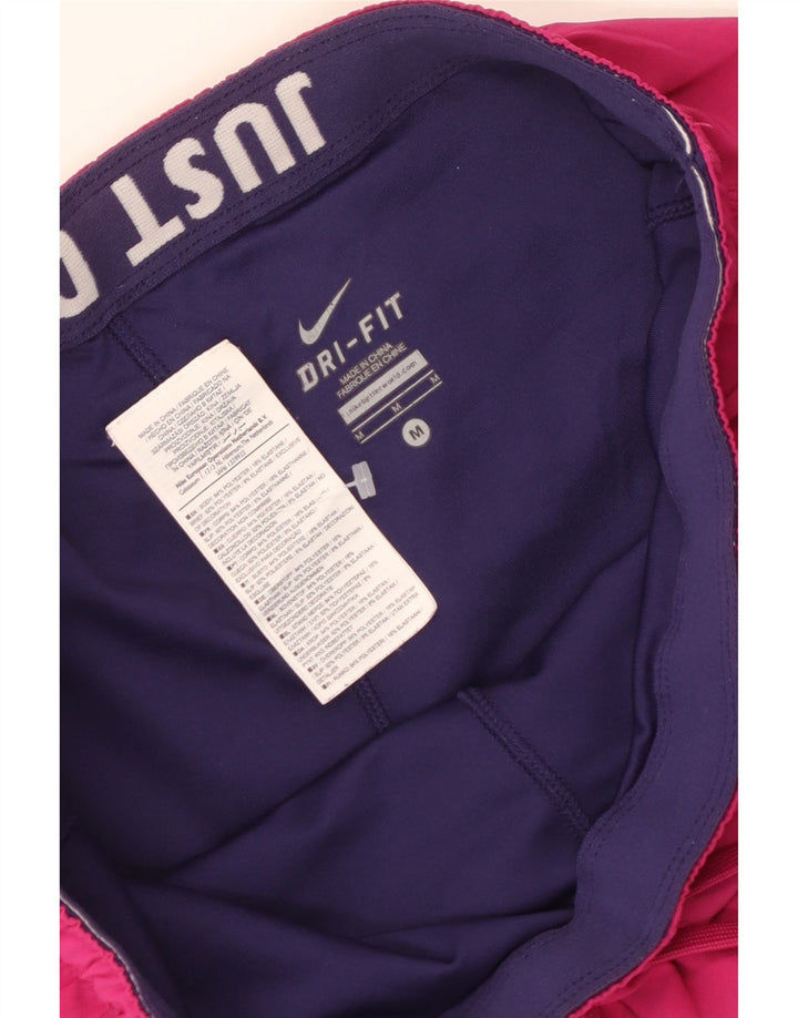 Damskie spodenki sportowe NIKE Dri Fit UK 14, średni różowy poliester