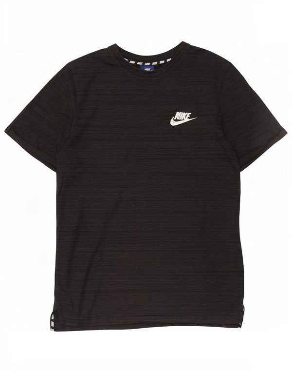 Męski T-shirt Nike, mały, szary, nakrapiany