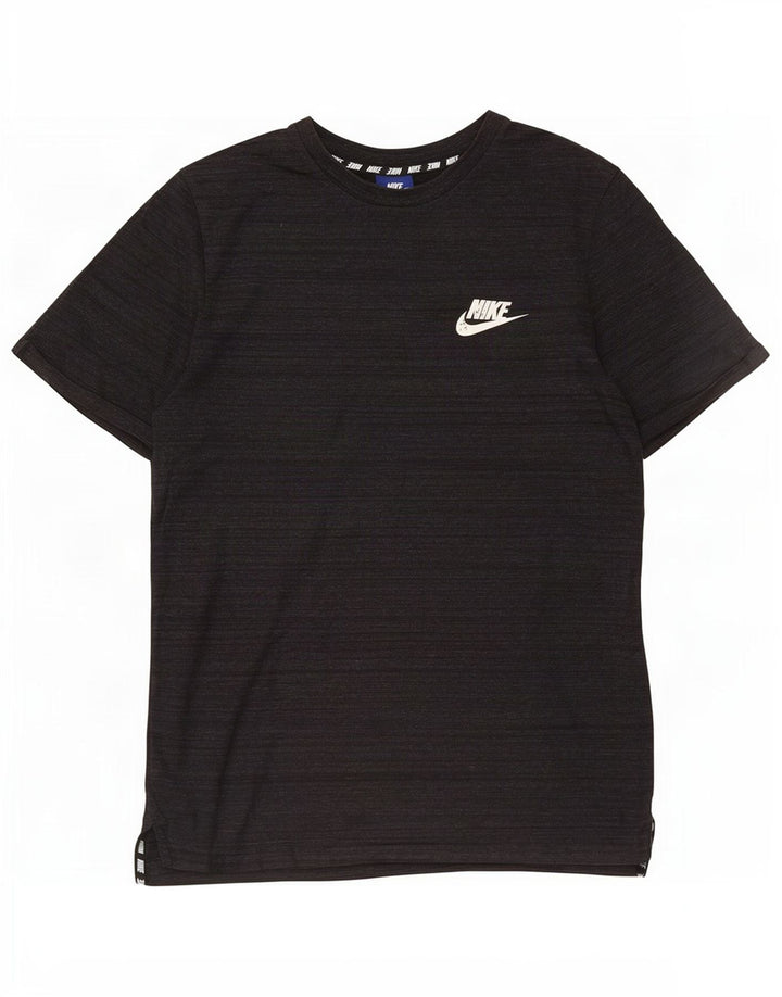 Męski T-shirt Nike, mały, szary, nakrapiany