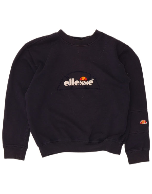 Damska bluza dresowa Ellesse Graphic Oversize UK 10, mała, granatowa