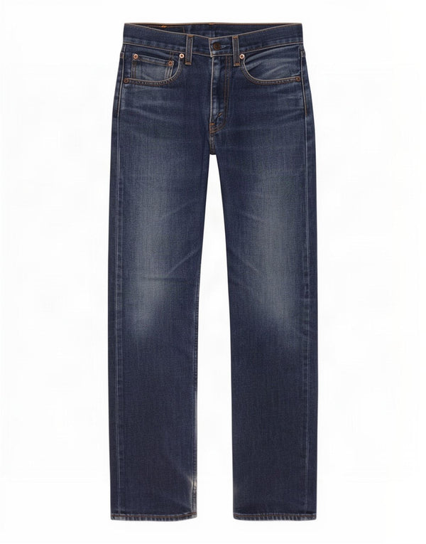 Męskie jeansy Levi's 505 Straight W29 L32 Niebieskie bawełniane
