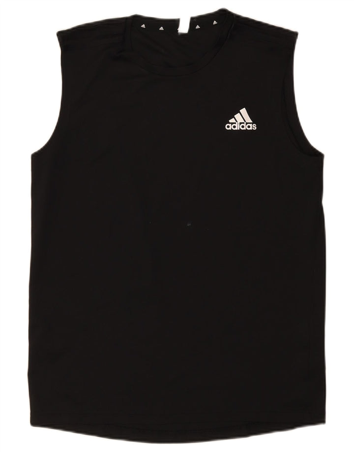 Męska kamizelka Adidas Aeroready Top, średni czarny poliester