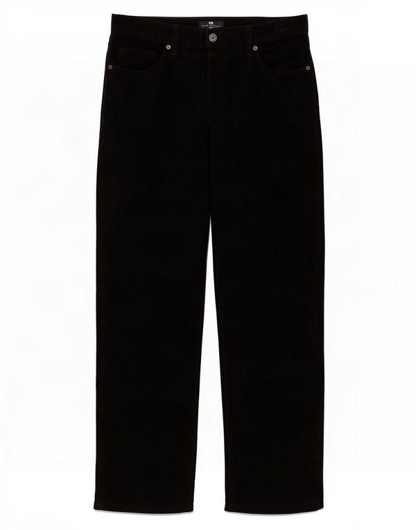 Męskie spodnie sztruksowe Marks & Spencer Blue Harbor Straight W34 L31 Black