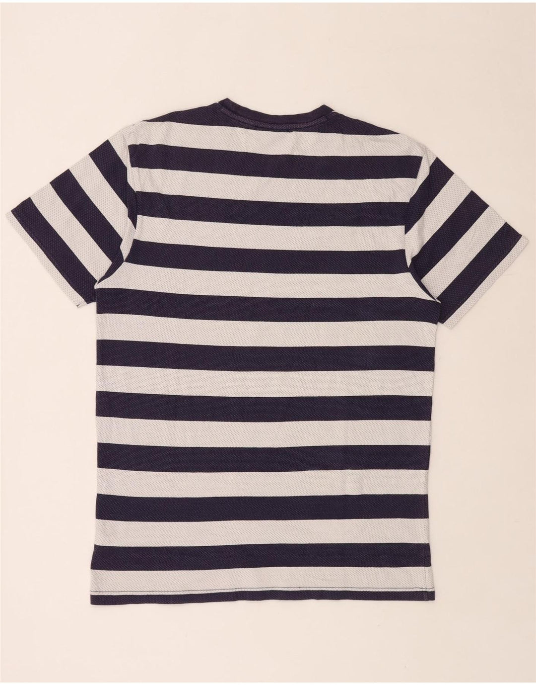 T-shirt męski VANS, duży, bawełniany w granatowe paski