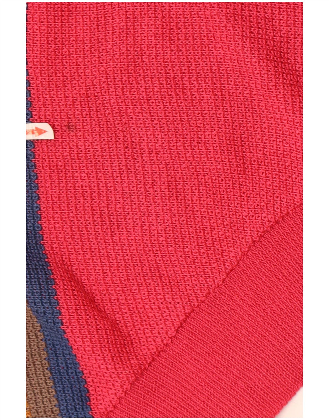 Damski sweter oversize Sonya z okrągłym dekoltem UK 10 w małe różowe paski