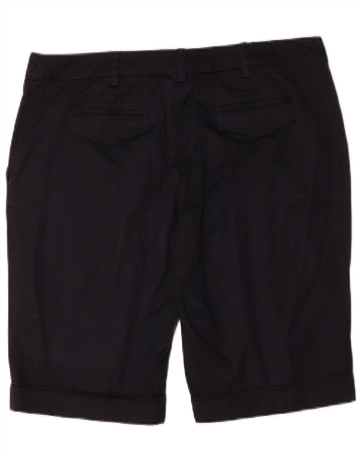 Damskie spodenki Chino Gianfranco Ferre W34, duże, granatowe, jedwabne